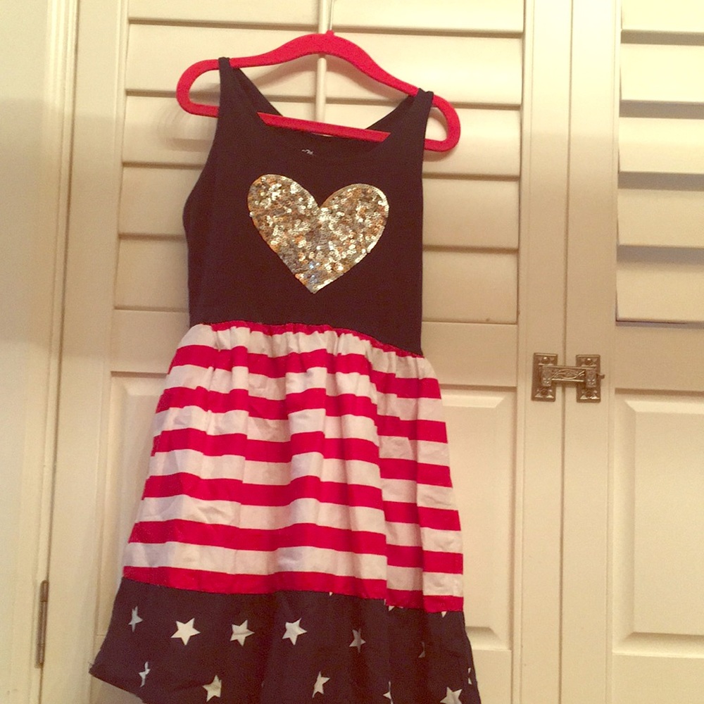 Fourth of July tank top dress